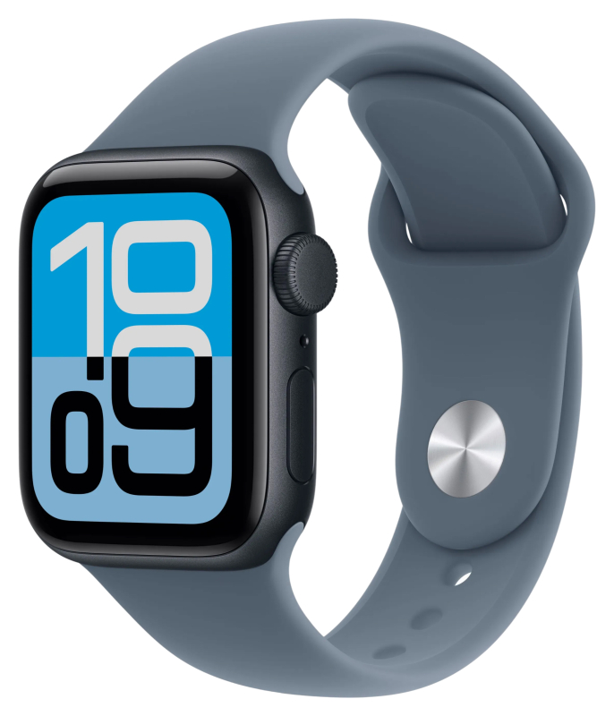 Apple Watch SE 3, 44 mm, Midnight Aluminum Midnight Sport Band M/L