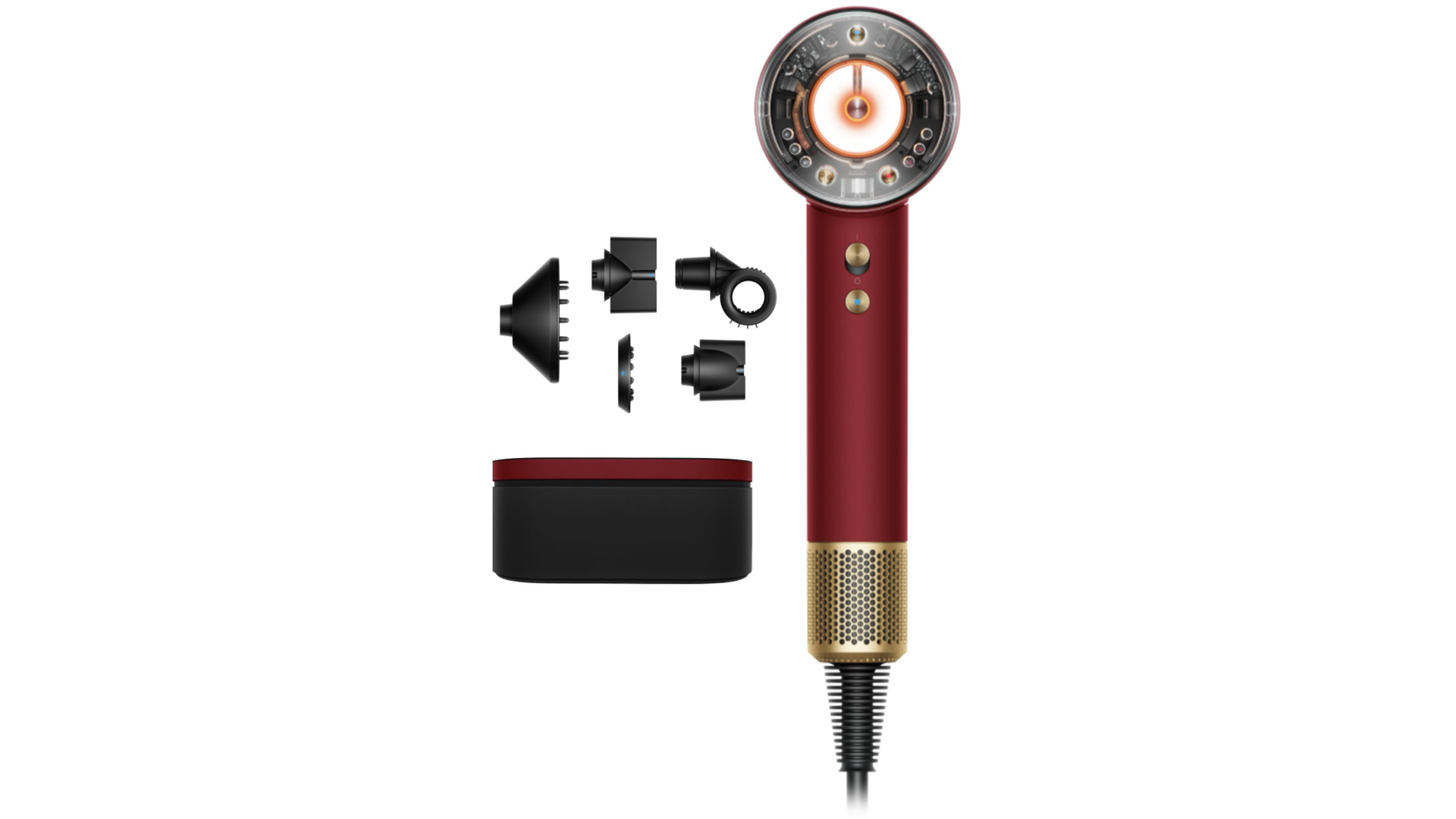 Фен Dyson Supersonic Nural HD16 Red Velvet, красный